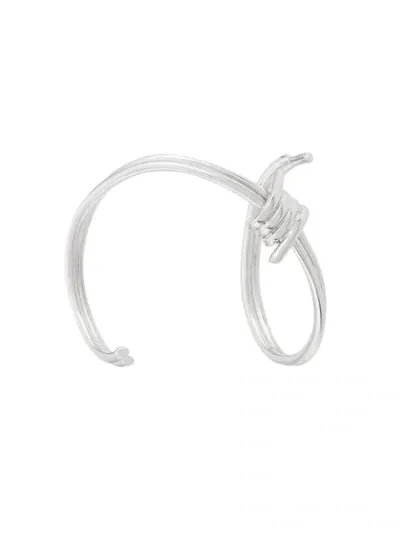 Annelise Michelson Bondage Bracelet In Silver