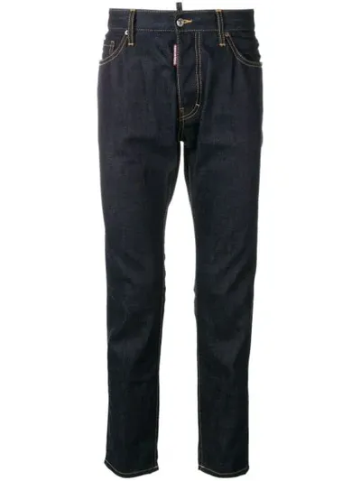 Dsquared2 Straight-leg Jeans In Blue