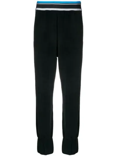 No Ka'oi Loose Track Trousers In Black