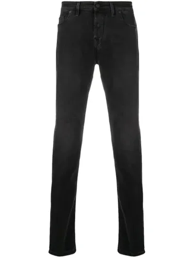 Zadig & Voltaire David Slim-fit Jeans In Black