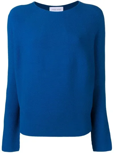 Christian Wijnants Classic Knit Sweater In Blue