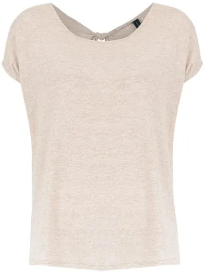 Lygia & Nanny Gold Dilly T-shirt In Neutrals