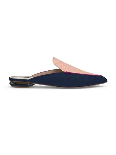 Nicholas Kirkwood Personalisierbare 'beya' Mules In Blue