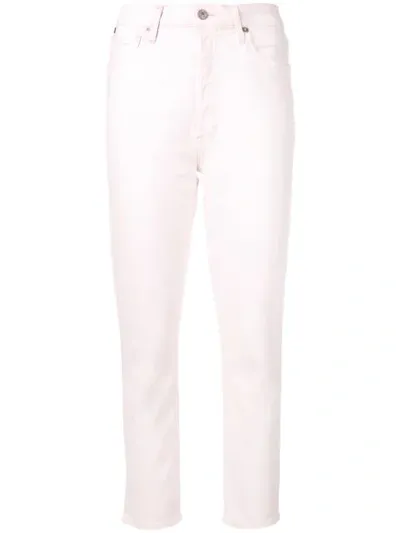 Citizens Of Humanity Slim Fit Trousers In Pink