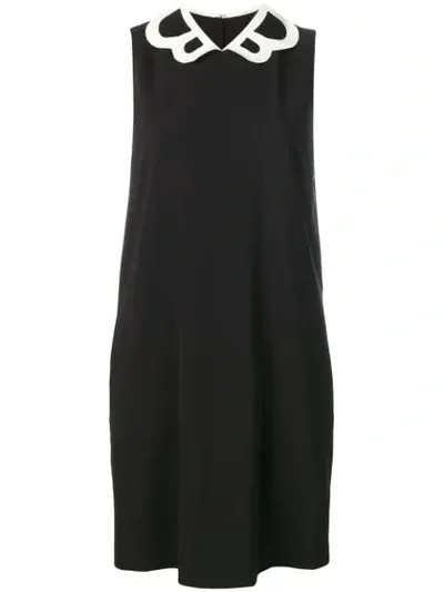 Boutique Moschino Shift Dress In Black