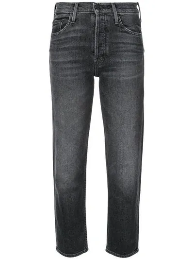 Mother Classim Slim-fit Jeans In Blue