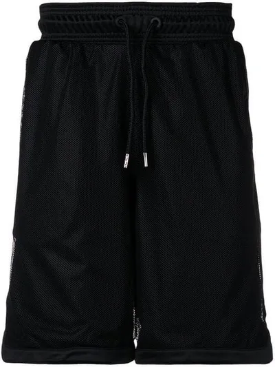 Marcelo Burlon County Of Milan Classic Running Shorts In Black