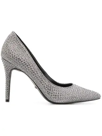 Michael Michael Kors Lucille Pumps In Silver