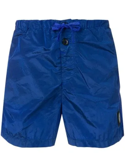 Stone Island Classic Swim Shorts In Blue