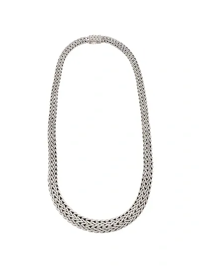 John Hardy Sterling Silver Classic Chain Graduated Necklace, 16l