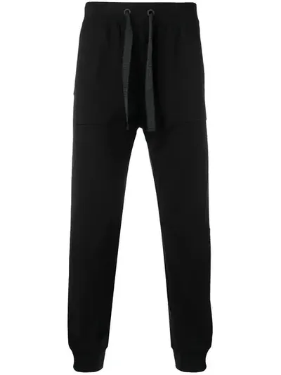 Iceberg Side Logo Track Pants In Black