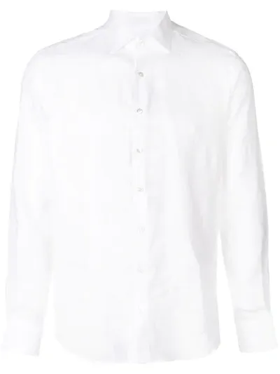 Etro Classic Button Shirt In White