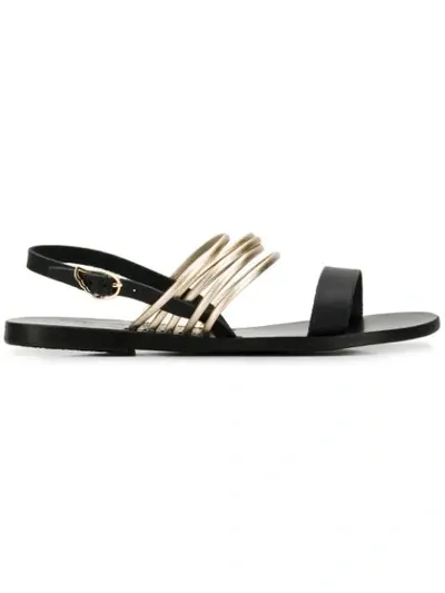 Ancient Greek Sandals Eretia Sandals In Black