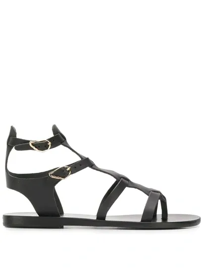 Ancient Greek Sandals Stephanie Sandals In Black