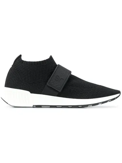 Sergio Rossi Sr1 Running Shoes In Black