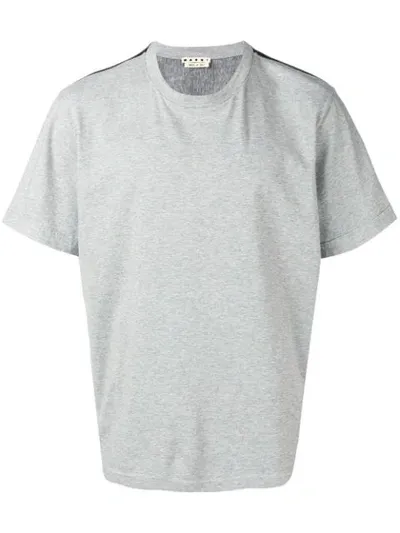 Marni Loose-fit Printed T-shirt In Grey