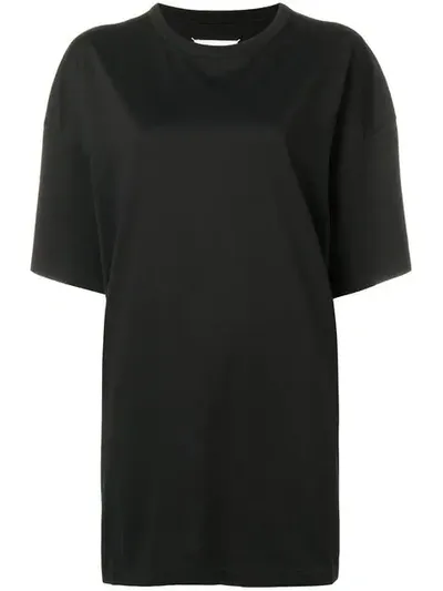 Maison Margiela Oversized T-shirt In Black