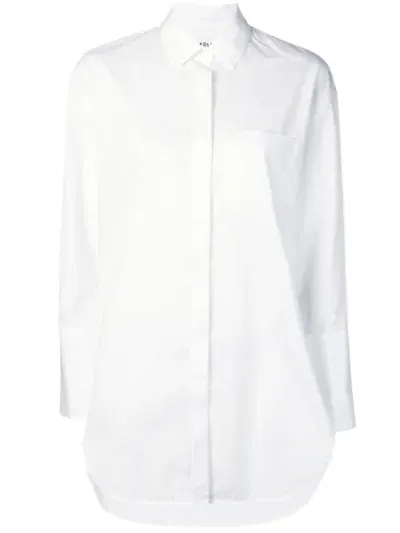 Enföld Chest Pocket Shirt In White