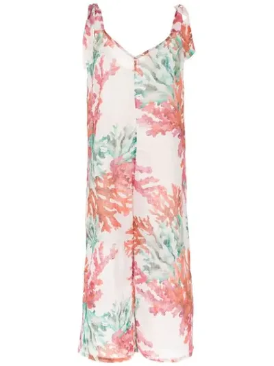 Brigitte Cropped Jumpsuit In Multicolour