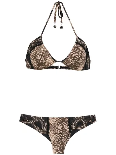 Amir Slama Lace Bikini In Black