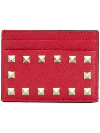 Valentino Garavani Valentino  Rockstud Cardholder - Red