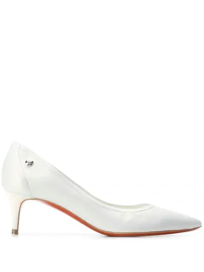 Baldinini Mid-heel Pumps In White