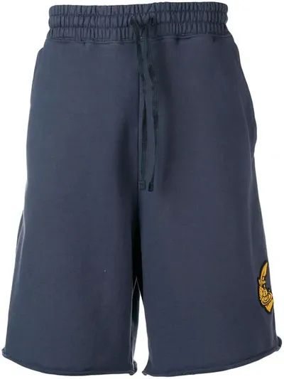 Vivienne Westwood Anglomania Drop-crotch Shorts In Blue