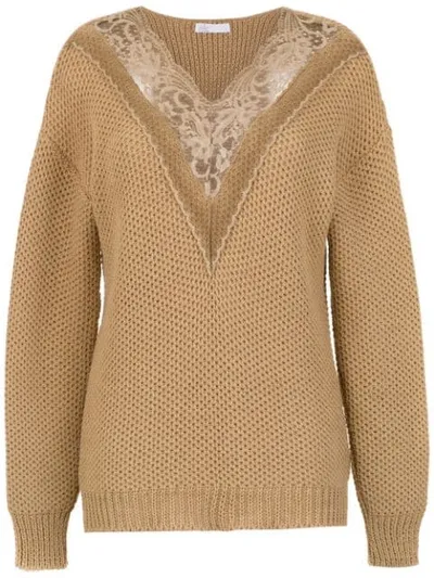 Nk Knitted Top In Brown