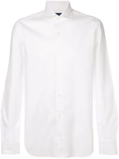 Barba Classic Shirt In White