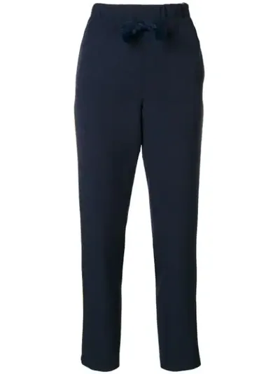 Closed Tapered Trousers In Blue