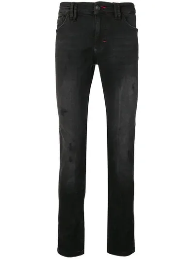 Philipp Plein Black Slim Fit Jeans