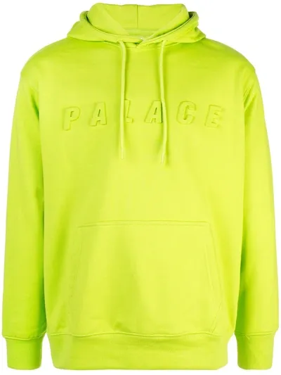 Palace Logo Hoodie In Green