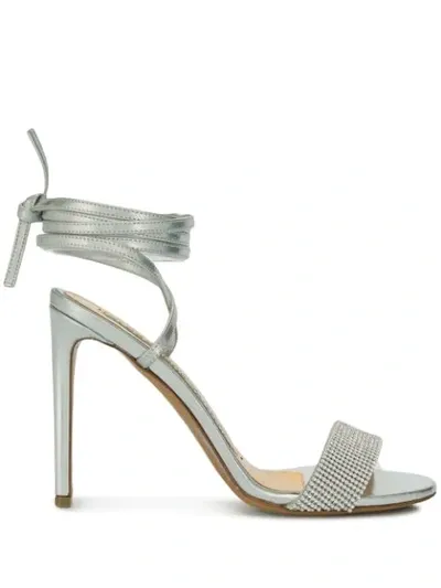 Alexandre Vauthier Kim Sandals In Silver