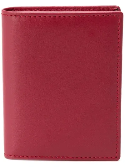 Comme Des Garçons Card Holder In Red