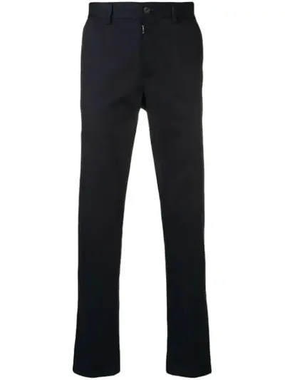 Maison Margiela Slim-fit Tailored Trousers In Blue