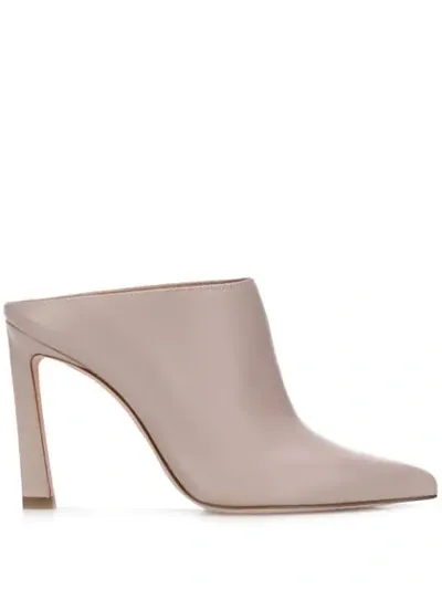 Stuart Weitzman Camila Mules In Neutrals