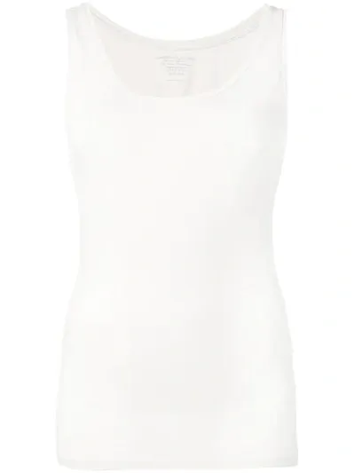 Majestic Fitted Tank Top In Neutrals