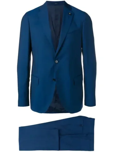 Lardini Two-piece Suit In Blue