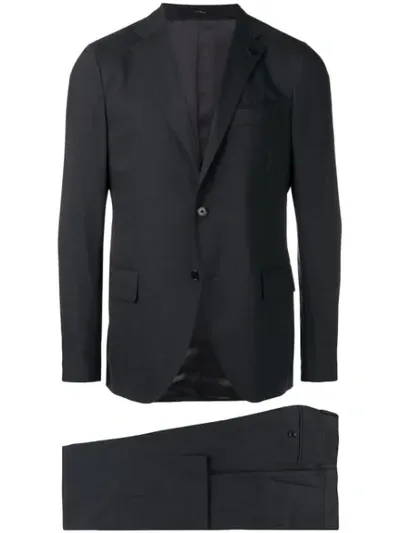 Lardini Two-piece Suit In Black