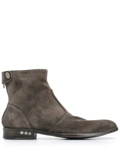 Alberto Fasciani Venere Boots In Grey