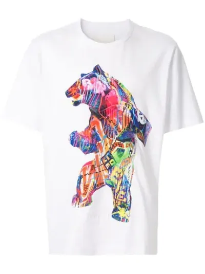 Juunj Bear T-shirt In White