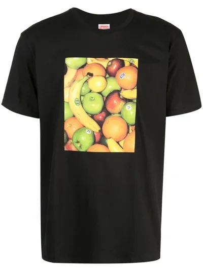 Supreme Fruit T-shirt In Black