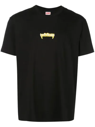 Supreme Fronts T-shirt In Black