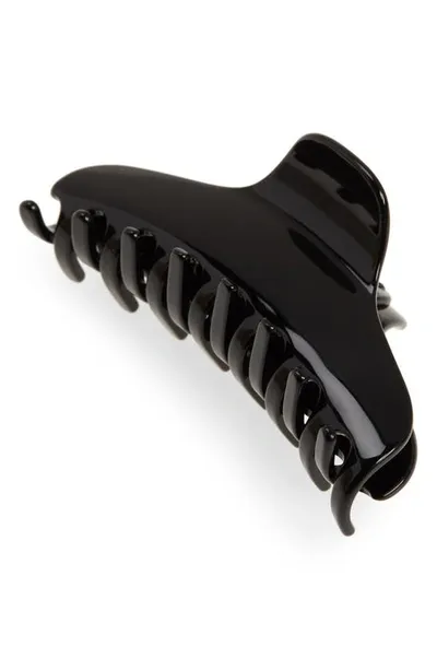 France Luxe Large Jaw Clip In Black