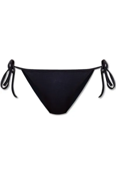 Dsquared2 Icon Logo-print Bikini Bottoms In Black