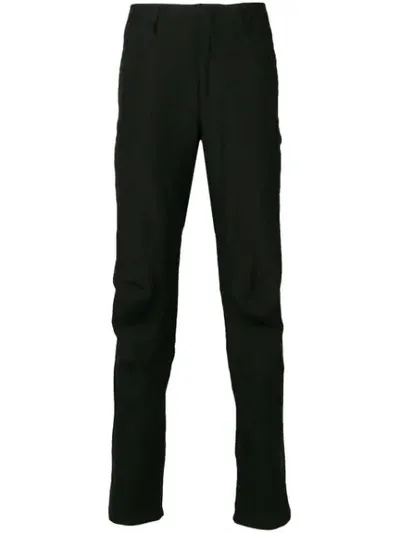 Andrea Ya'aqov Slim Fit Trousers In Black