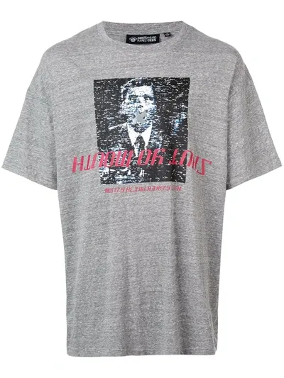 Mostly Heard Rarely Seen Shut It T-shirt In Grey