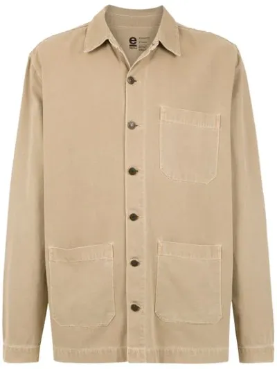 Osklen Linen Jacket In Neutrals