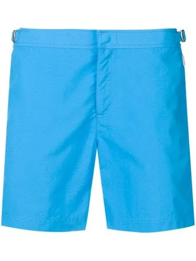 Orlebar Brown Straight-leg Swim Shorts In Blue