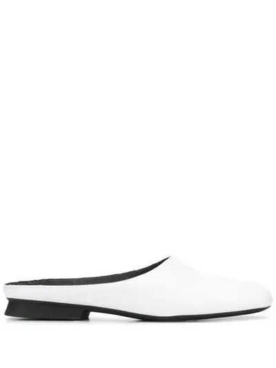 Camper Casi Myra Mules In White